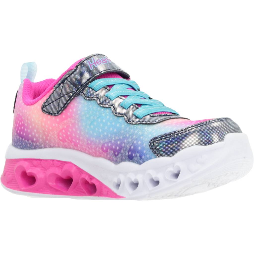 SKECHERS  FLUTTER HEART LIGHTS-SIMPLY en color ROSA  (5)