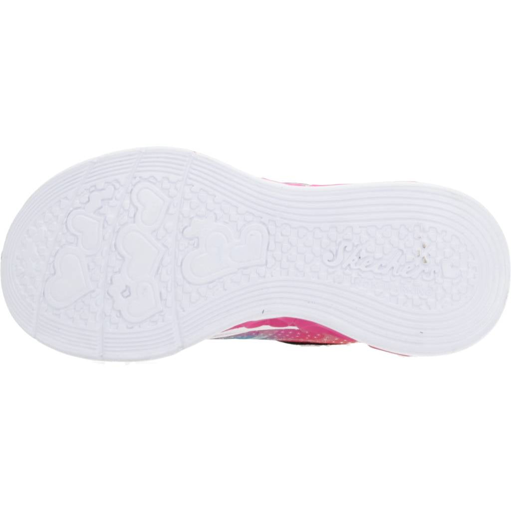 SKECHERS  FLUTTER HEART LIGHTS-SIMPLY en color ROSA  (6)