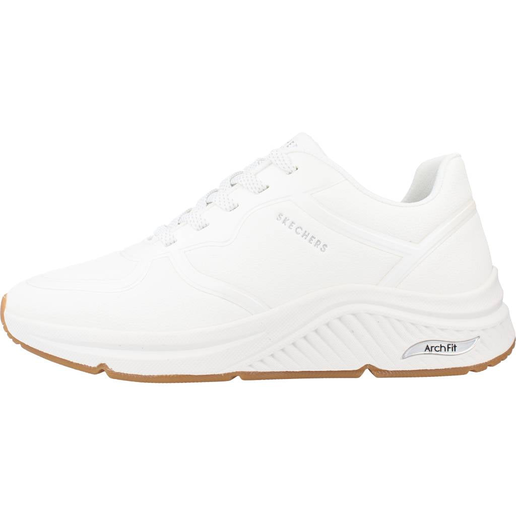 SKECHERS  ARCH FIT S-MILES- MILE MAKE en color BLANCO  (2)