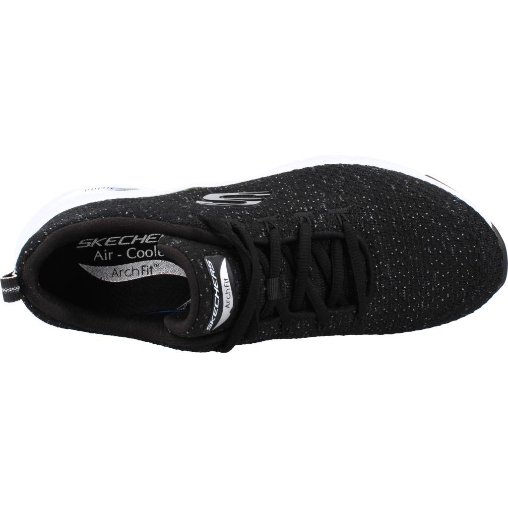 SKECHERS S en color NEGRO  (7)