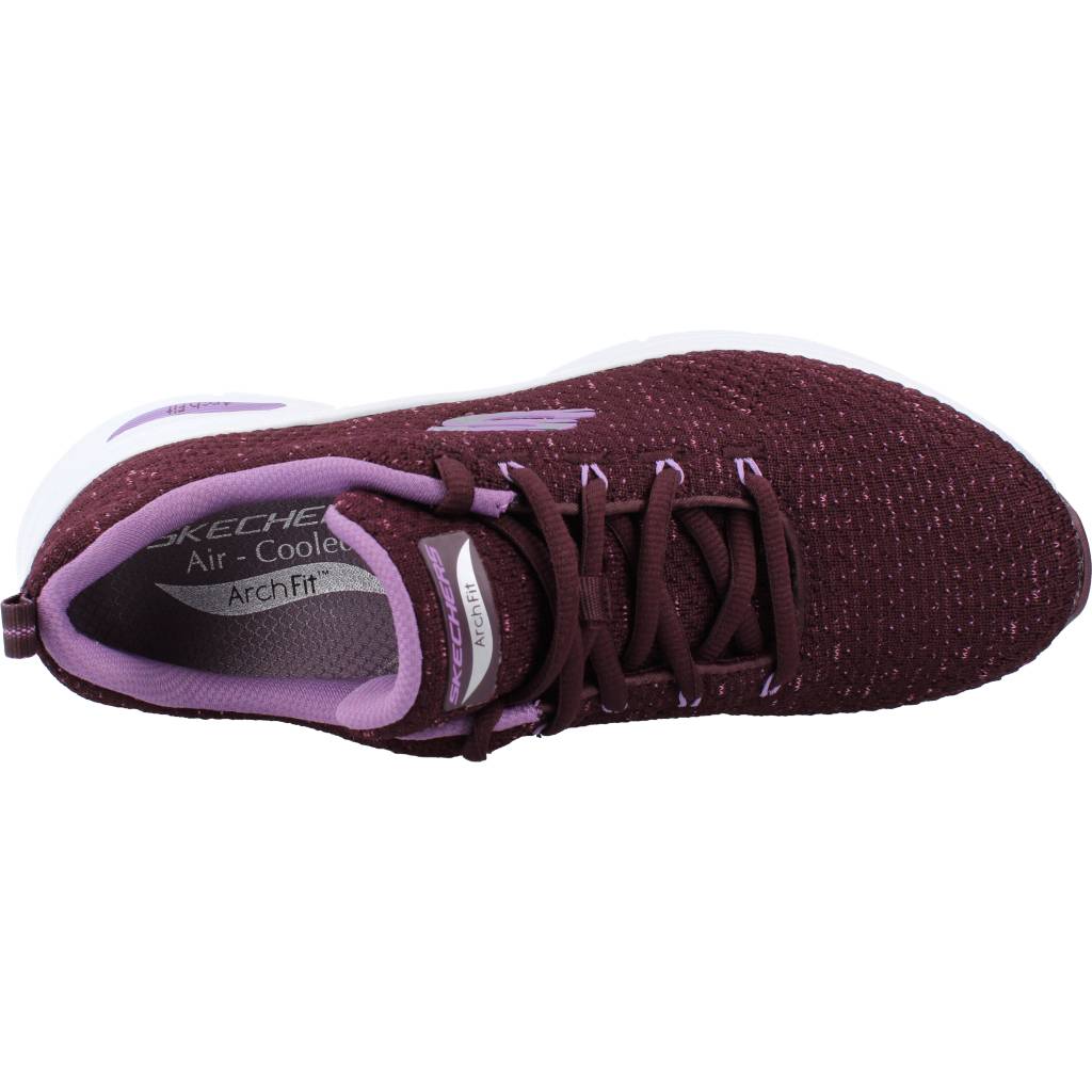 SKECHERS S ARCH FIT en color BURDEOS  (7)