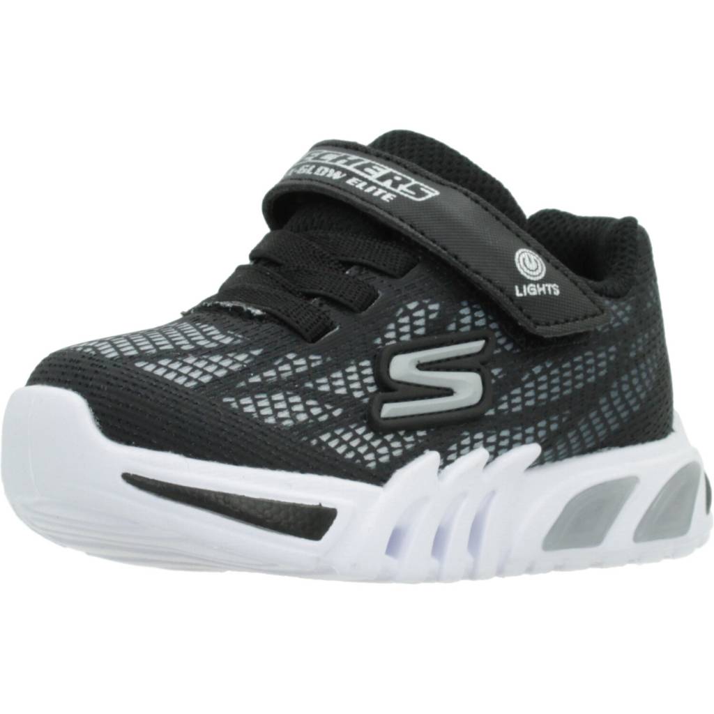 SKECHERS  FLEX-GLOW ELITE-VORLO en color NEGRO  (1)