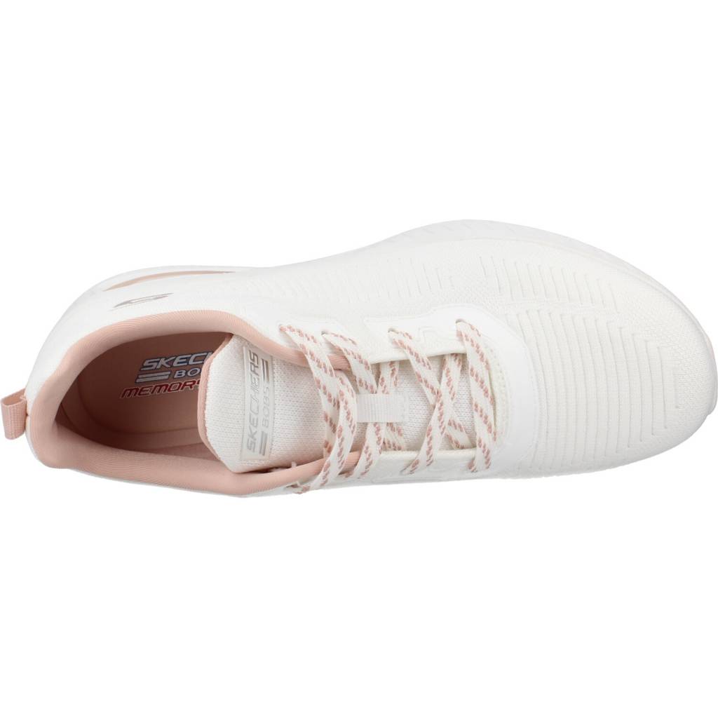 SKECHERS BOBS SQUAD CHAOS AIR en color BLANCO  (7)