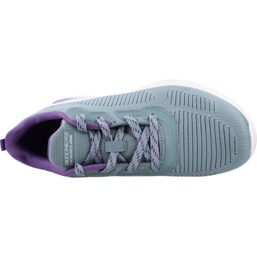 SKECHERS  BOBS SQUAD CHAOS AIR en color GRIS  (7)