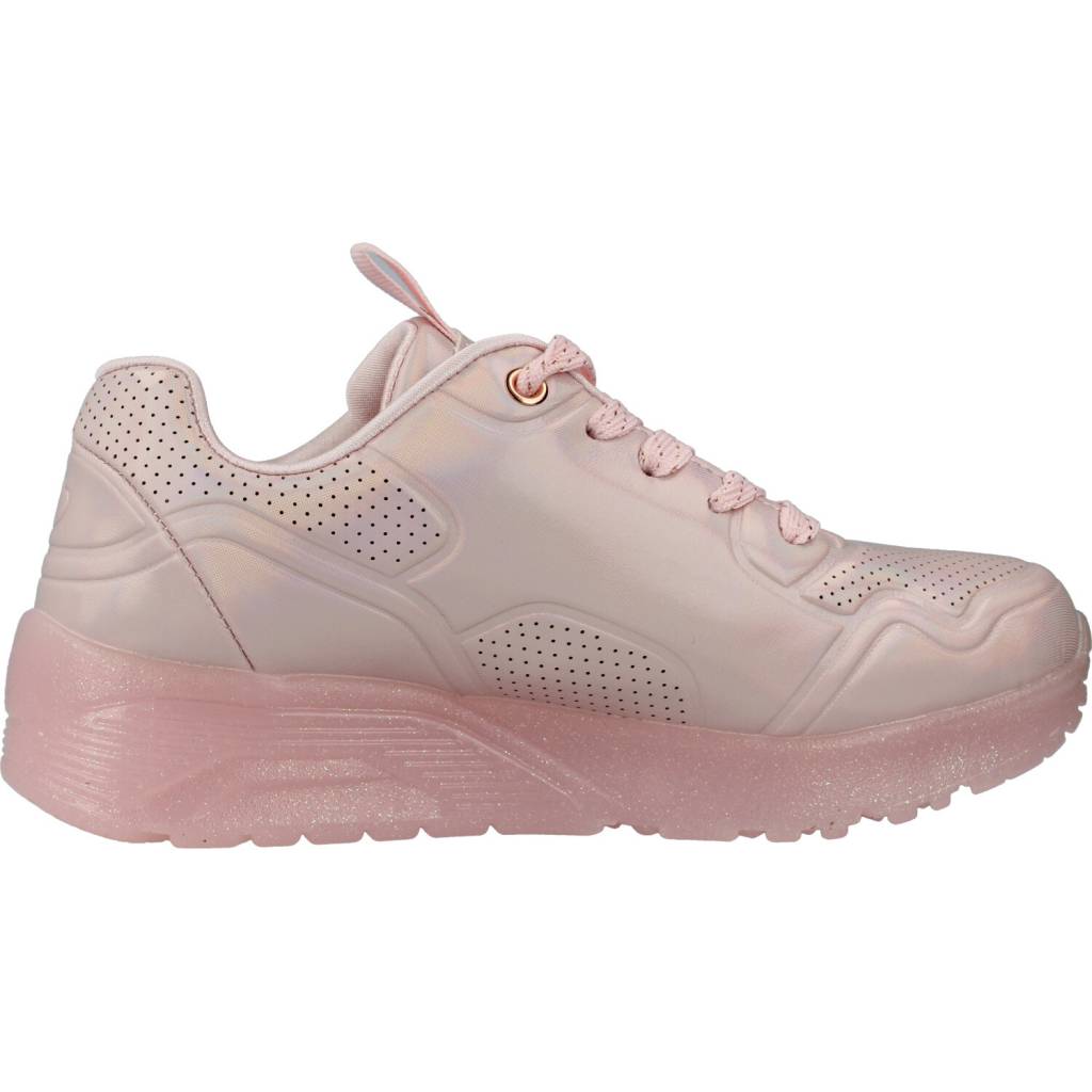 SKECHERS UNO ICE en color ROSA  (4)