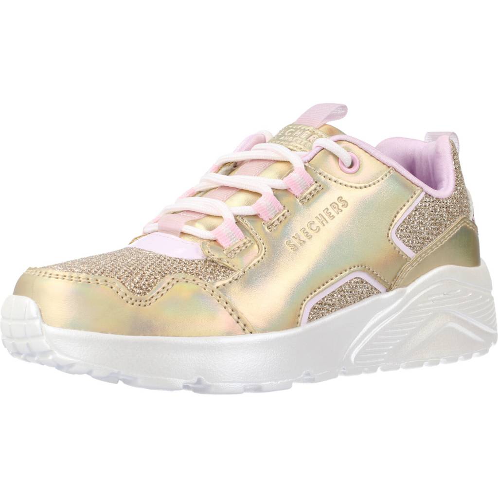 SKECHERS UNO LITE en color ORO  (1)