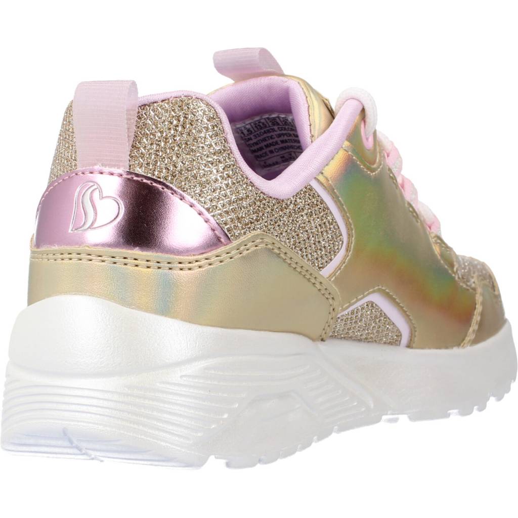 SKECHERS UNO LITE en color ORO  (3)