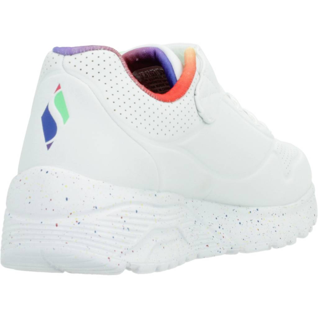 SKECHERS UNO LITE GORE en color BLANCO  (3)