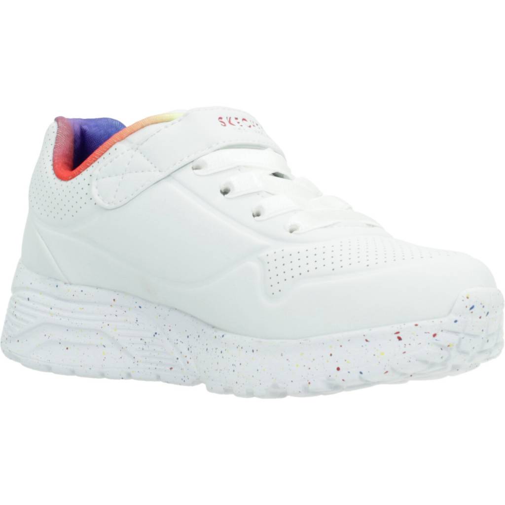 SKECHERS UNO LITE GORE en color BLANCO  (5)