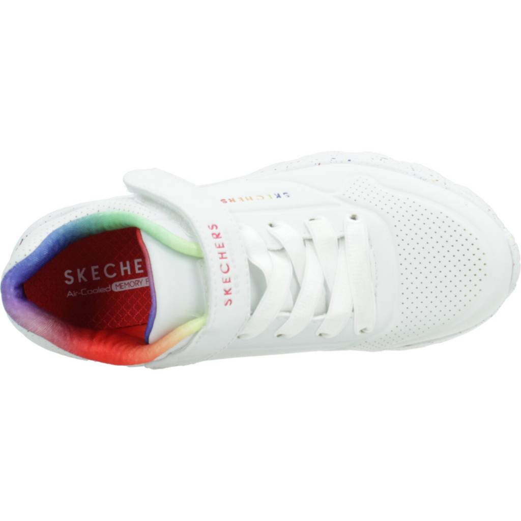 SKECHERS UNO LITE GORE en color BLANCO  (7)