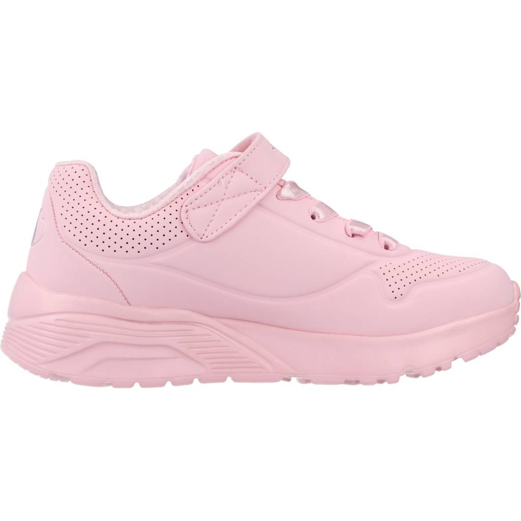 SKECHERS UNO LITE en color ROSA  (4)