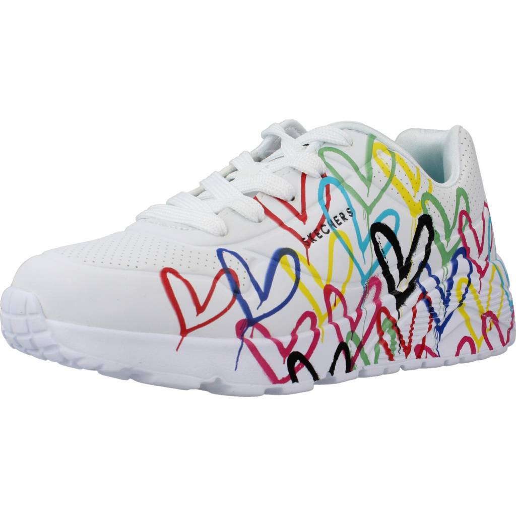 SKECHERS UNO LITE en color BLANCO  (1)