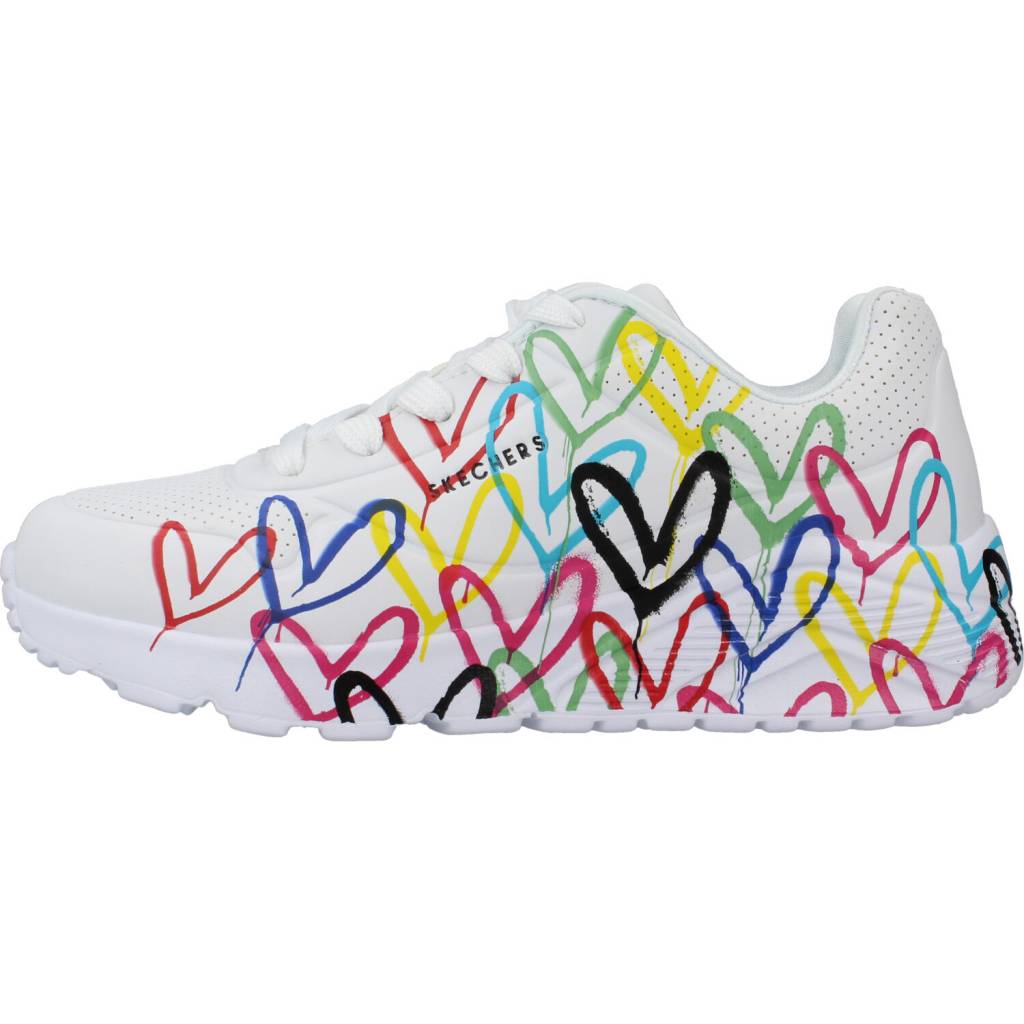 SKECHERS UNO LITE en color BLANCO  (2)