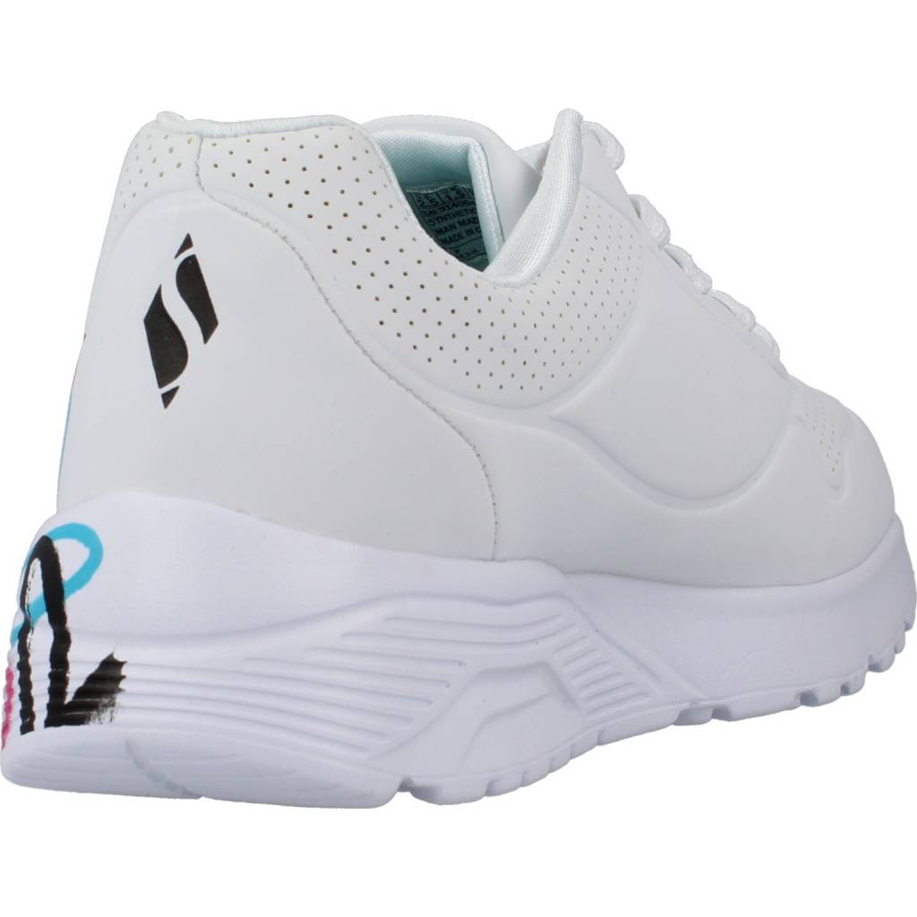 SKECHERS UNO LITE en color BLANCO  (3)