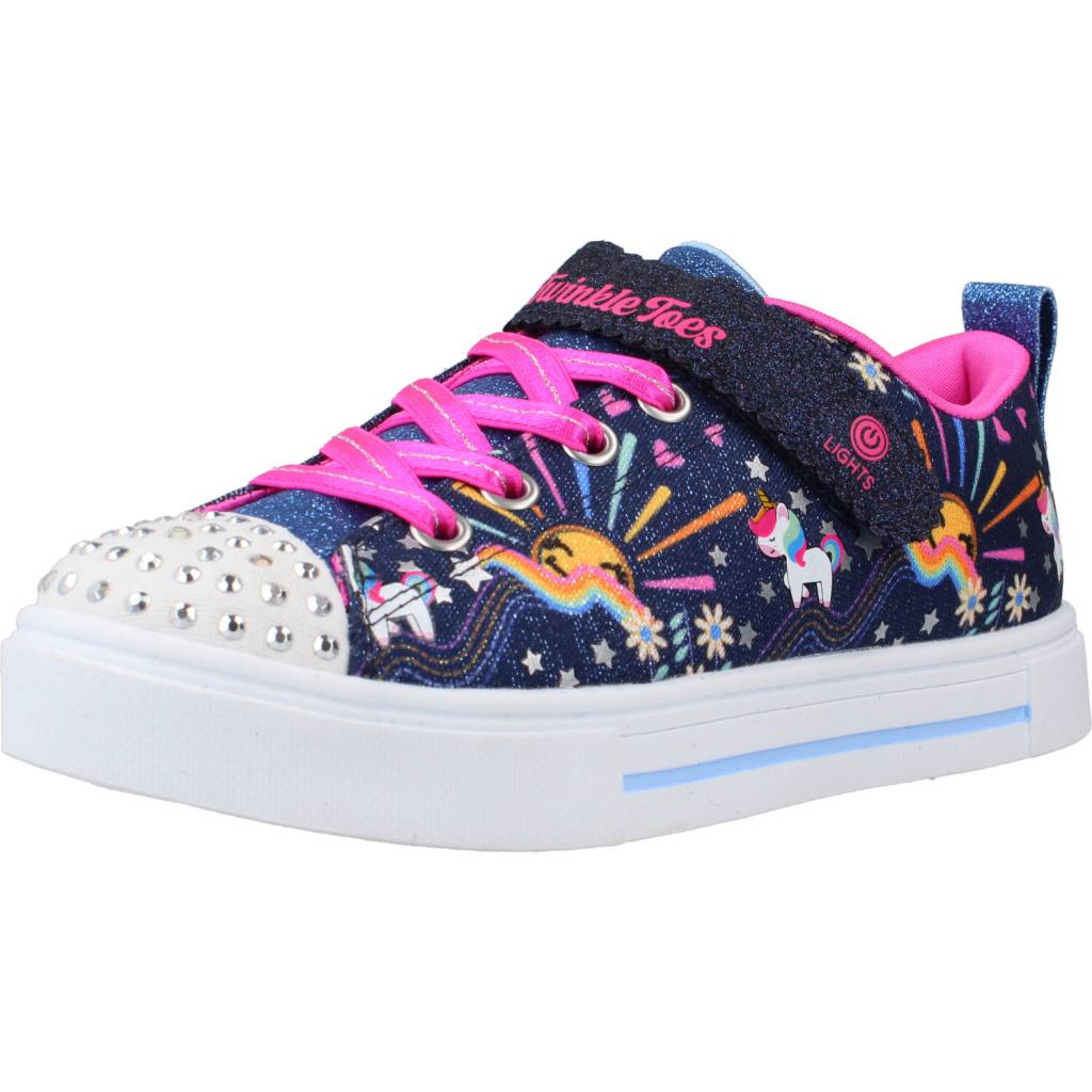 SKECHERS TWINKLE SPARKS en color AZUL  (1)