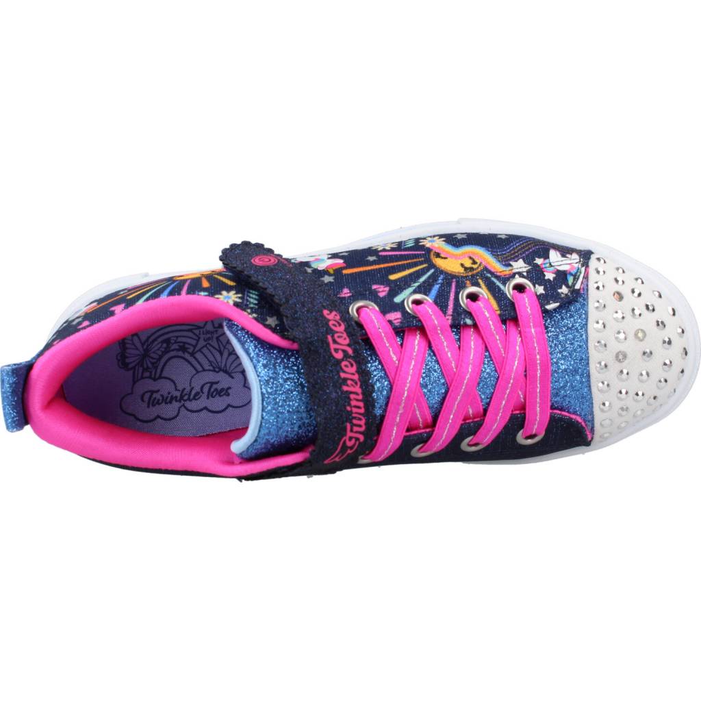 SKECHERS TWINKLE SPARKS en color AZUL  (7)