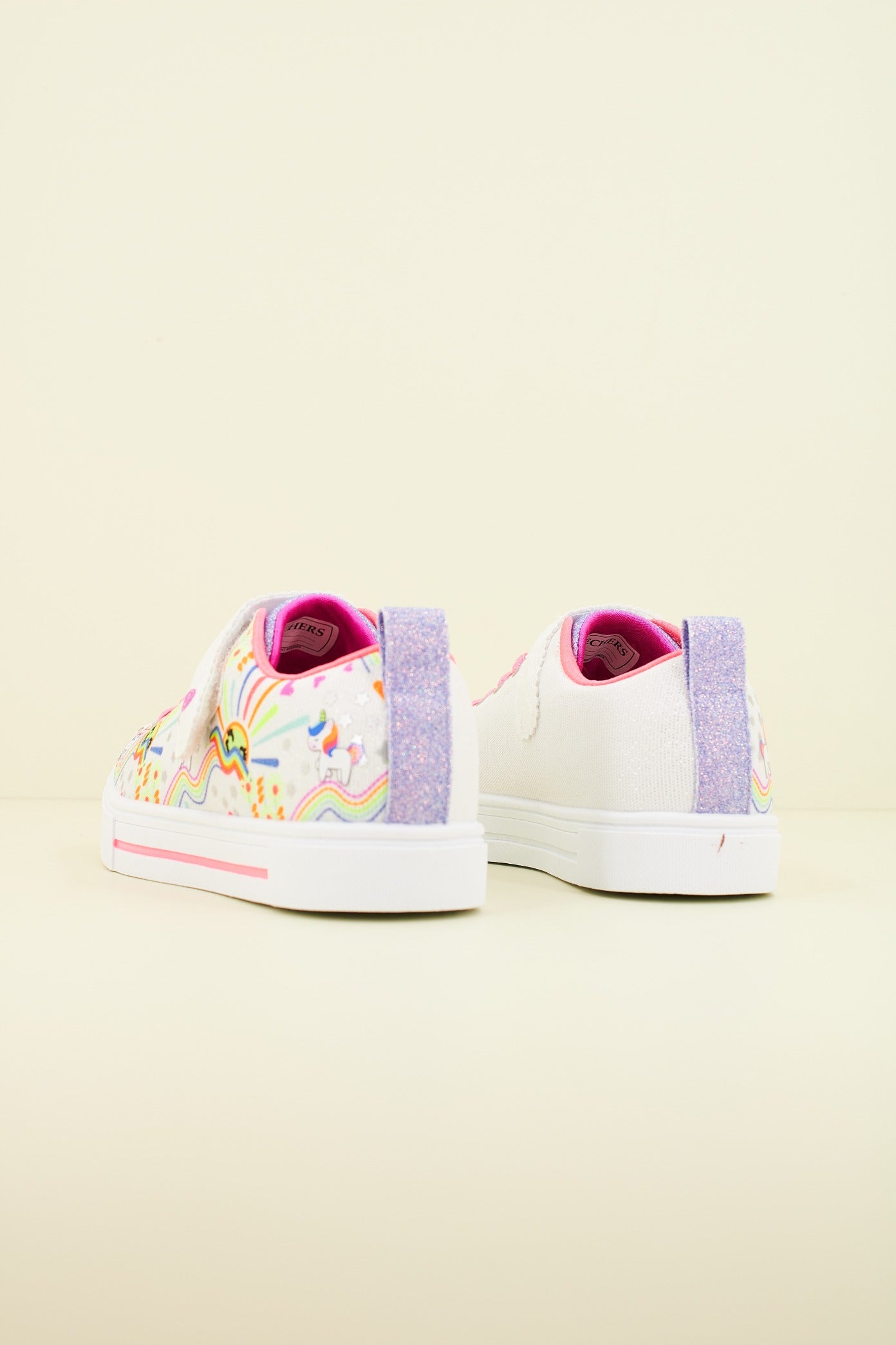 SKECHERS  TWINKLE SPARKS - UNICORN en color BLANCO  (3)