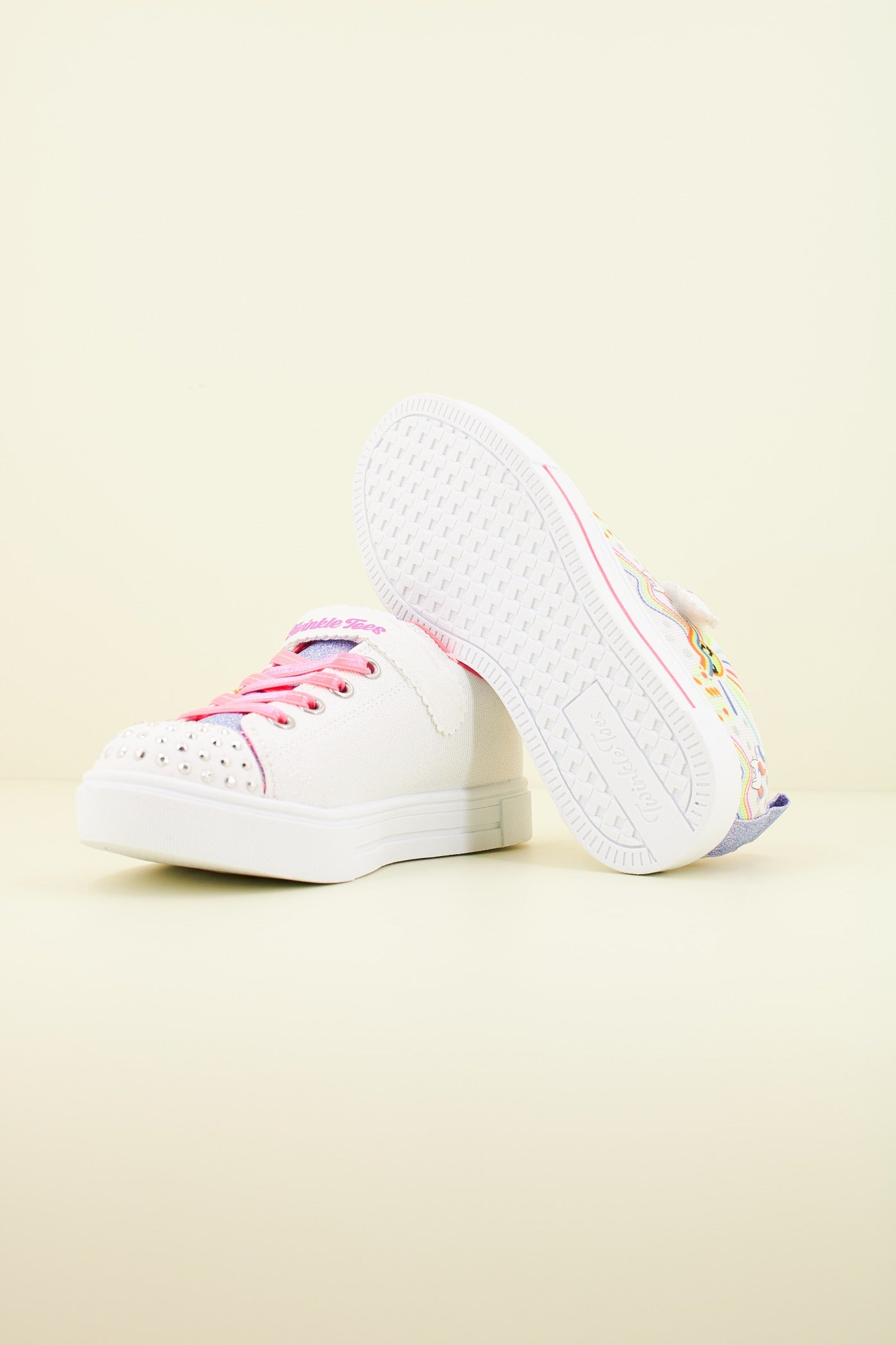 SKECHERS  TWINKLE SPARKS - UNICORN en color BLANCO  (4)