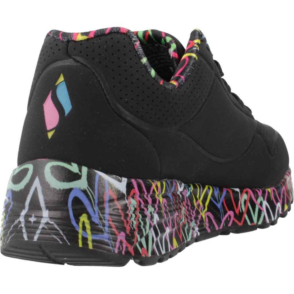 SKECHERS UNO LITE en color NEGRO  (3)