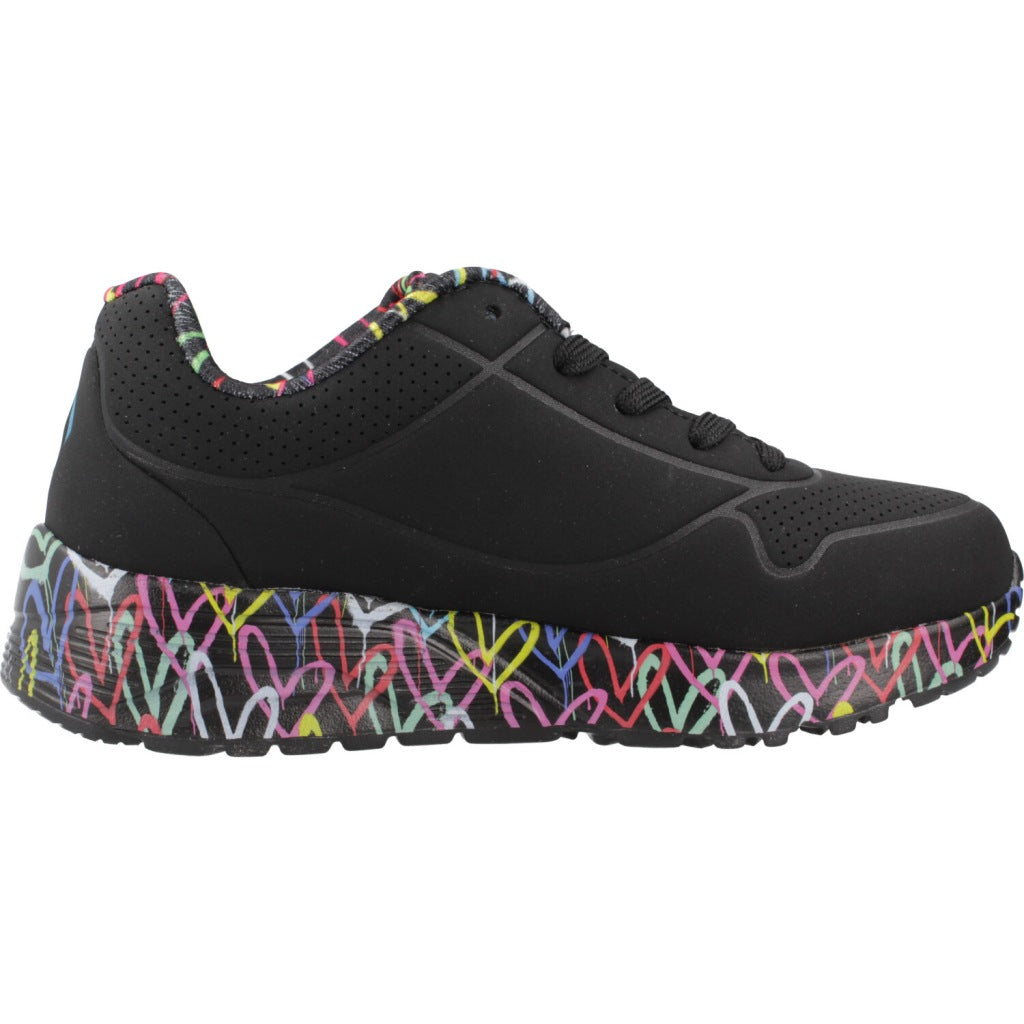 SKECHERS UNO LITE en color NEGRO  (4)