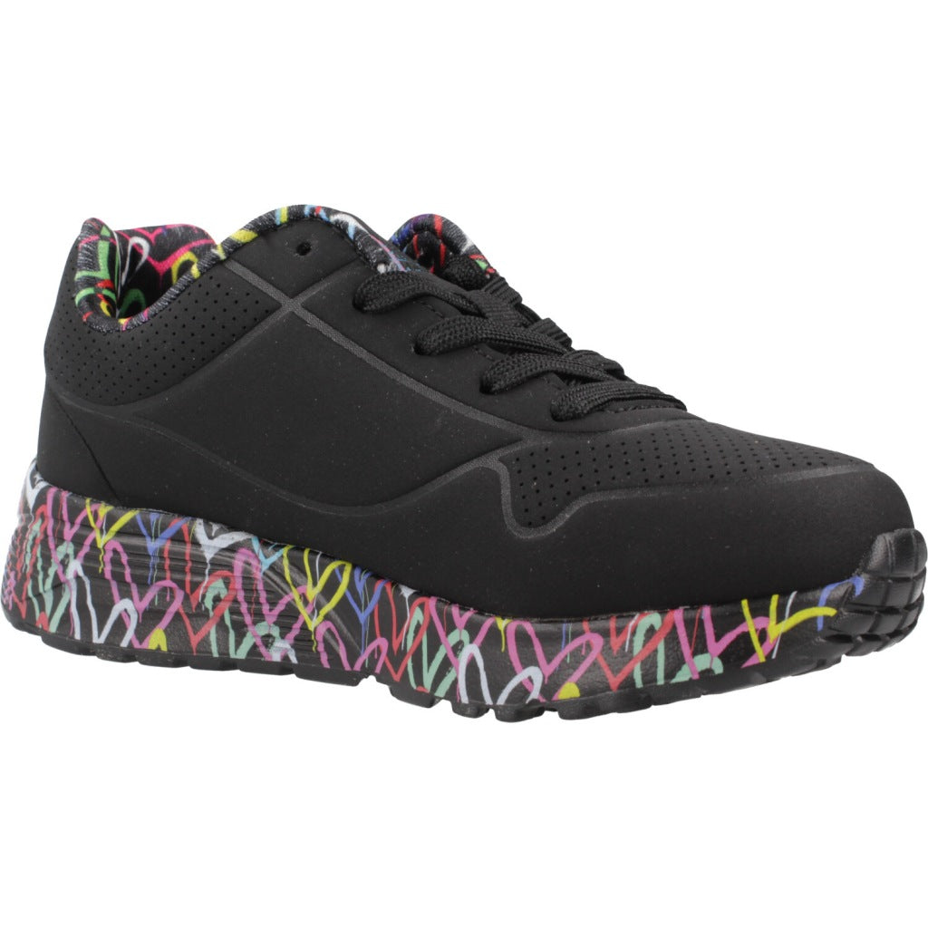 SKECHERS UNO LITE en color NEGRO  (5)