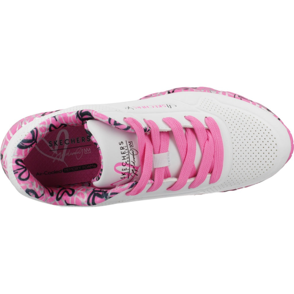 SKECHERS UNO LITE en color BLANCO  (7)