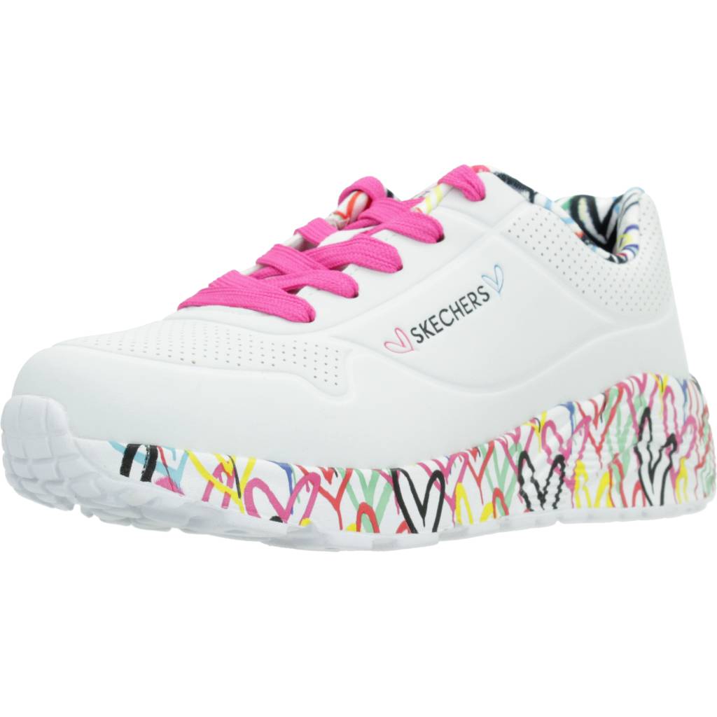 SKECHERS UNO LITE en color BLANCO  (1)