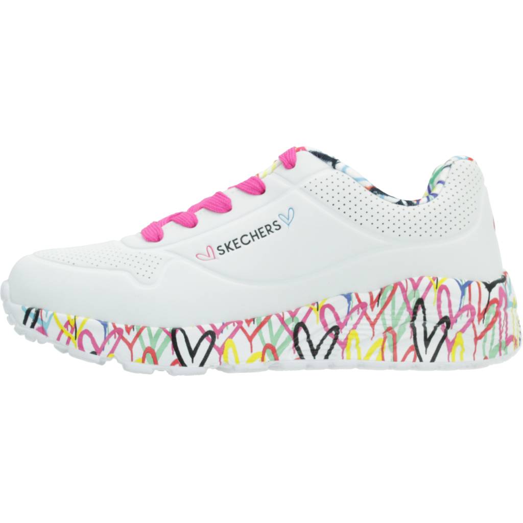 SKECHERS UNO LITE en color BLANCO  (2)