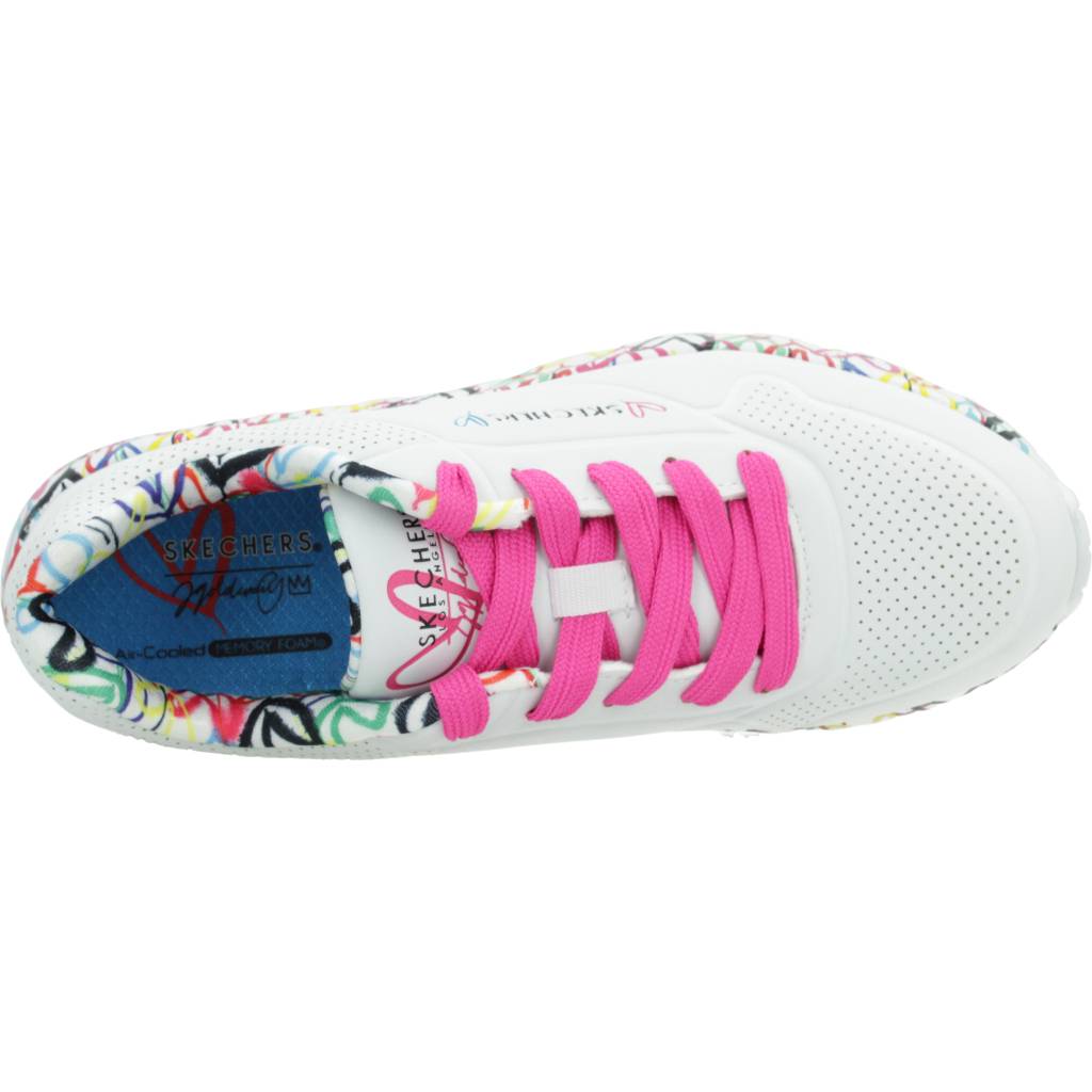 SKECHERS UNO LITE en color BLANCO  (7)