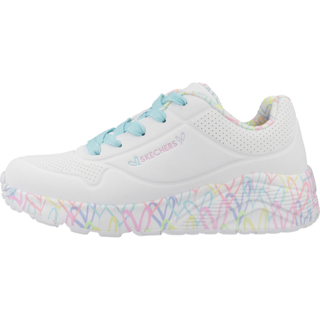 SKECHERS UNO LITE en color BLANCO  (2)