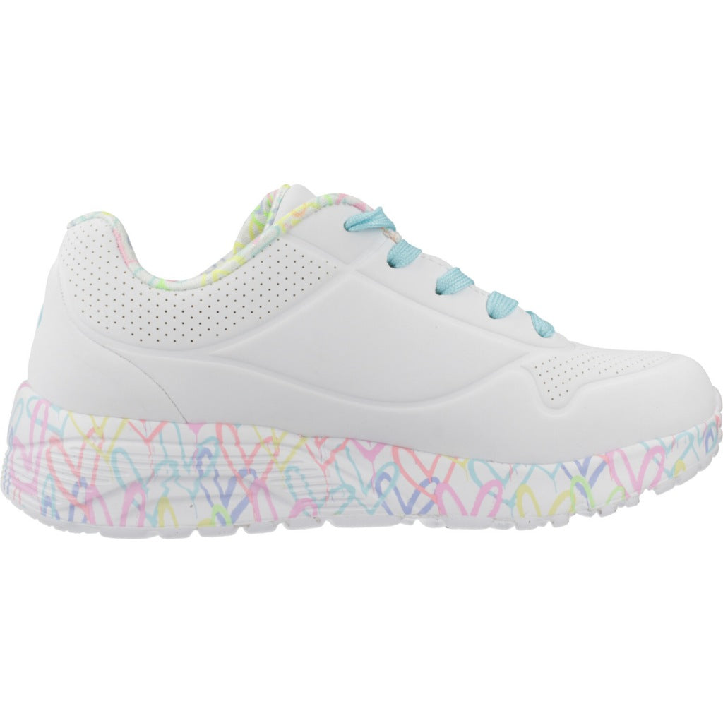 SKECHERS UNO LITE en color BLANCO  (4)