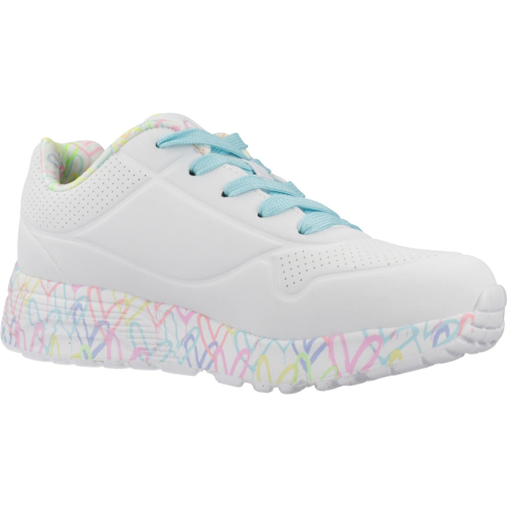 SKECHERS UNO LITE en color BLANCO  (5)