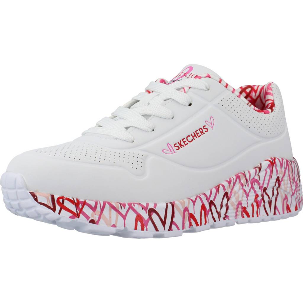 SKECHERS UNO LITE en color BLANCO  (1)