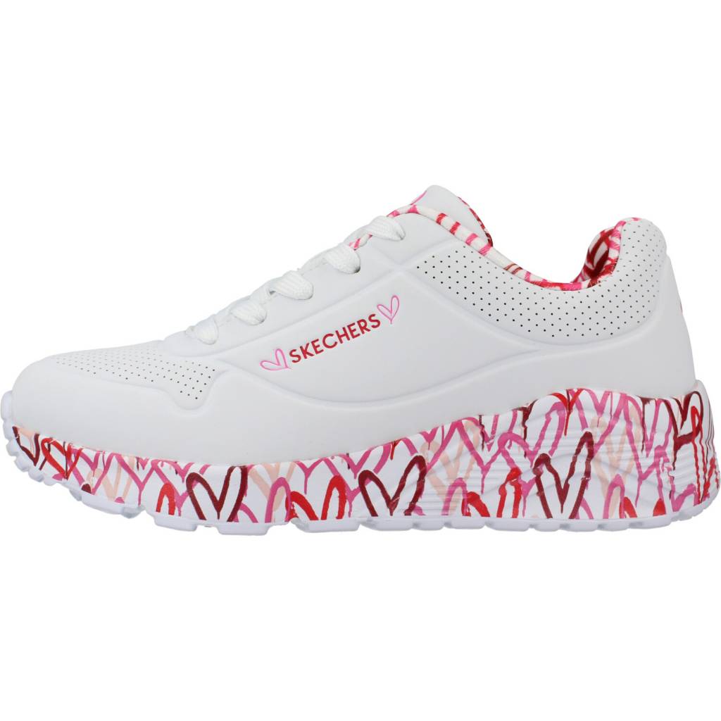 SKECHERS UNO LITE en color BLANCO  (2)