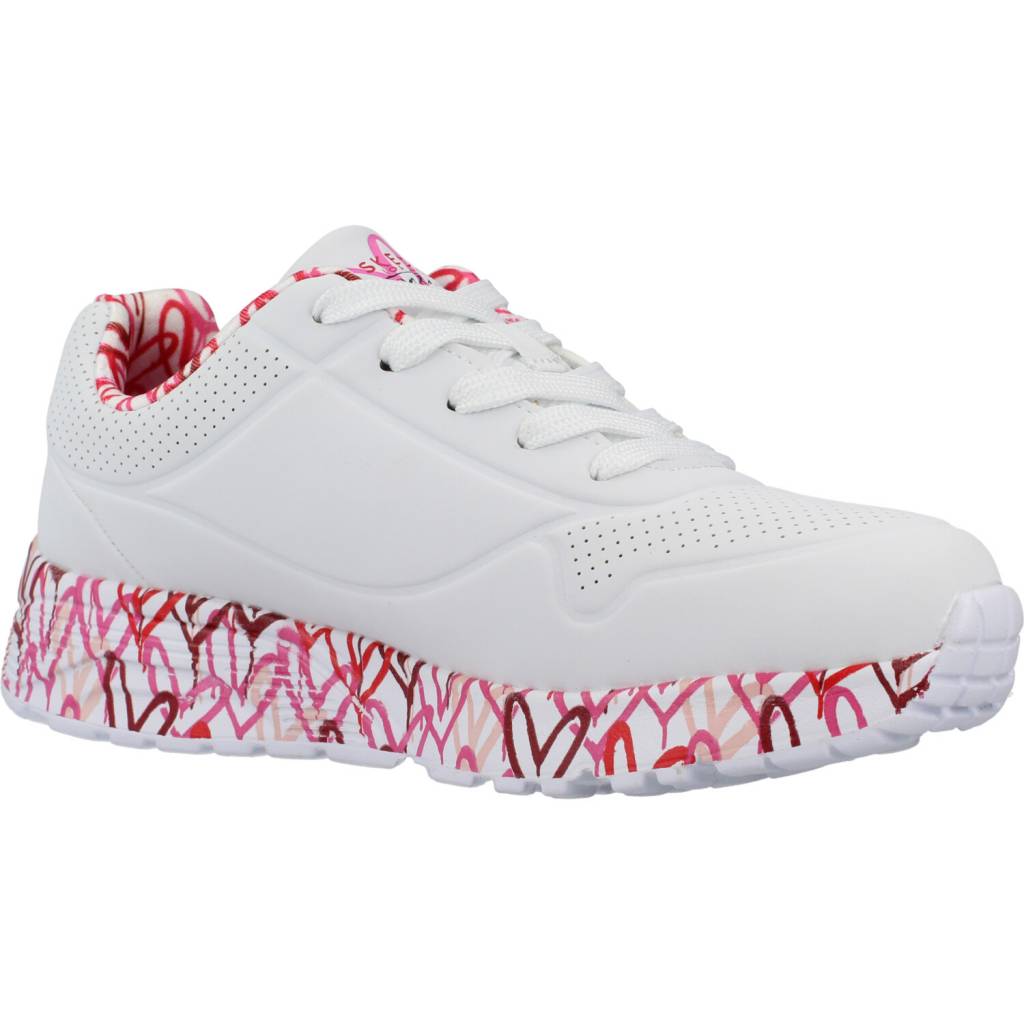 SKECHERS UNO LITE en color BLANCO  (5)