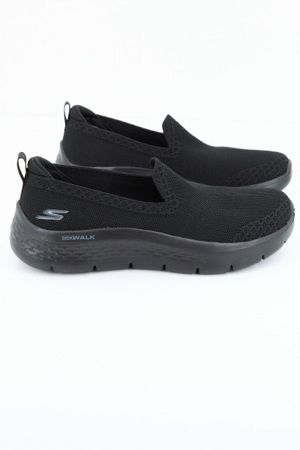 SKECHERS S GO WALK FLEX KNIT en color NEGRO  (2)