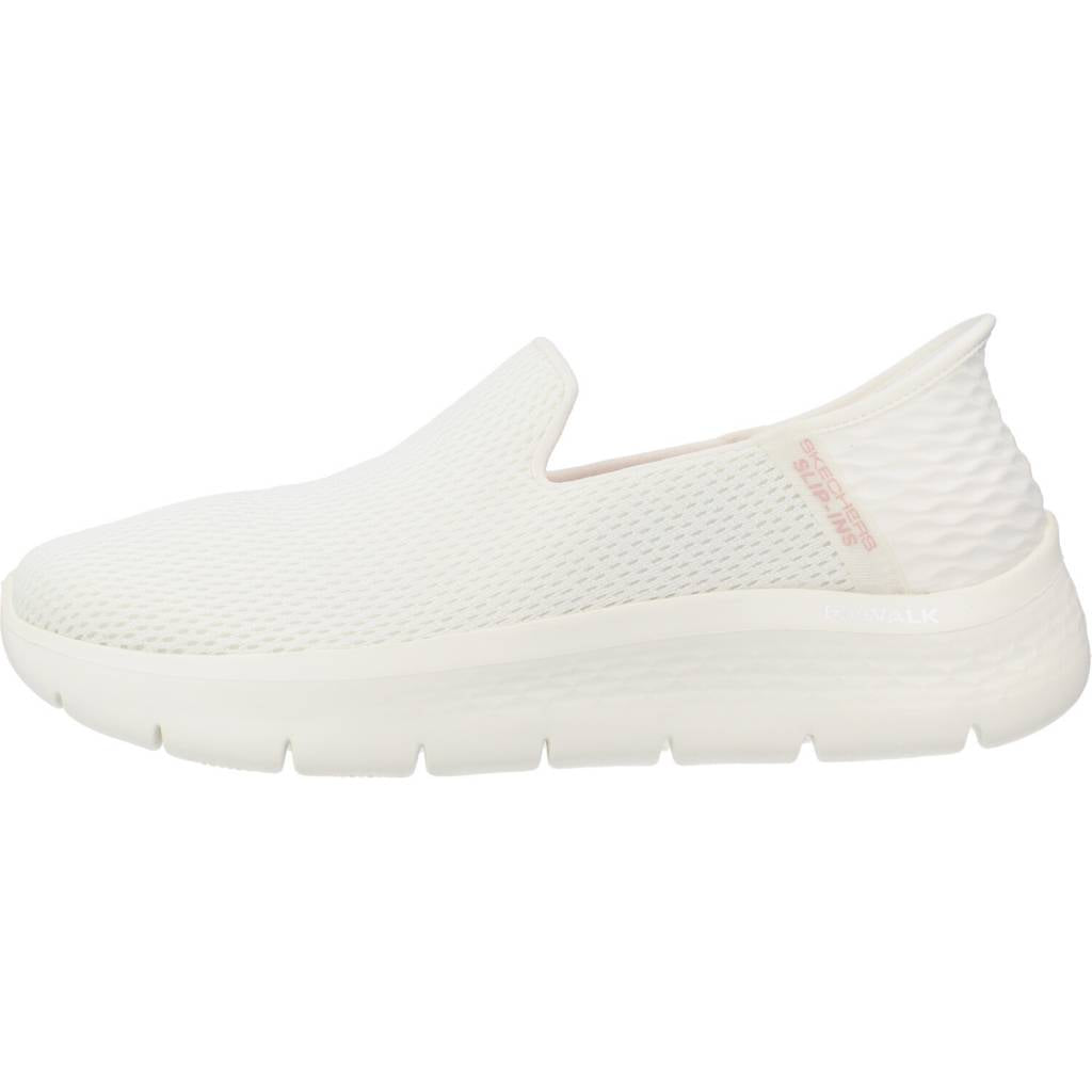 SKECHERS SLIP-INS  GO WALK FLEX en color BLANCO  (2)