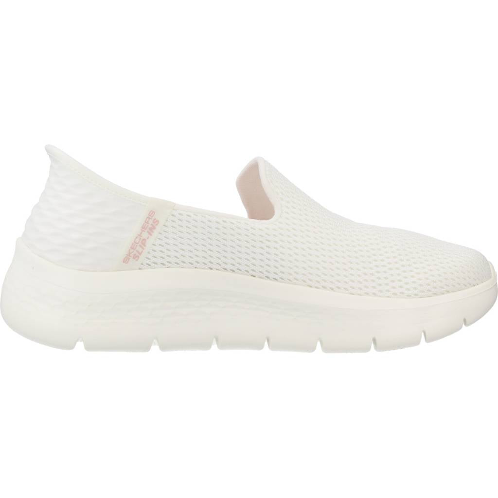 SKECHERS SLIP-INS  GO WALK FLEX en color BLANCO  (4)