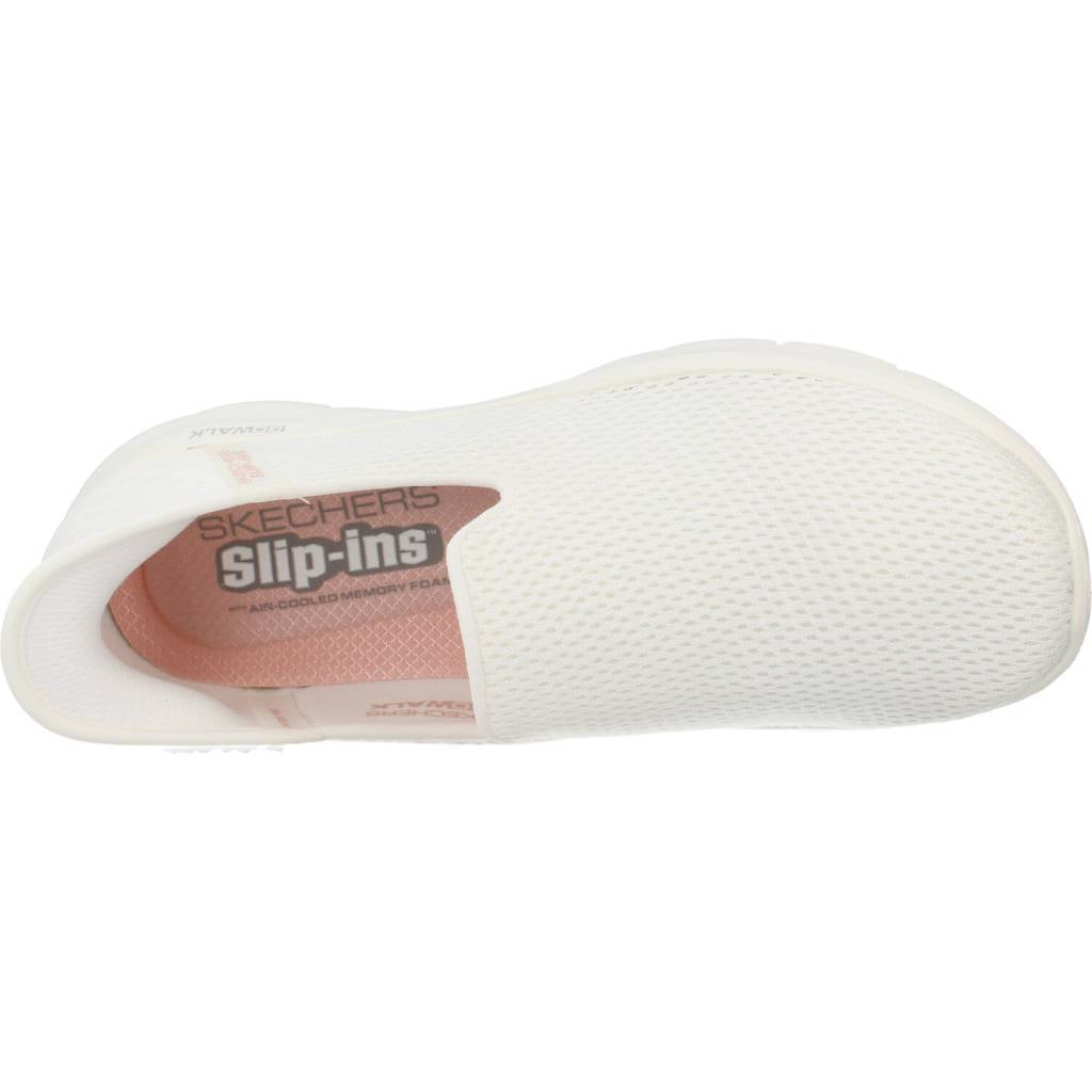 SKECHERS SLIP-INS  GO WALK FLEX en color BLANCO  (7)