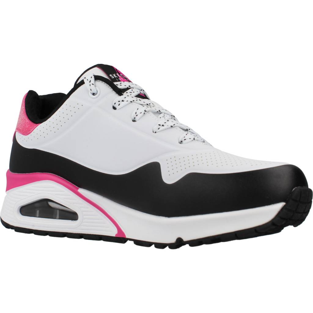 SKECHERS UNO-NEON en color NEGRO  (5)