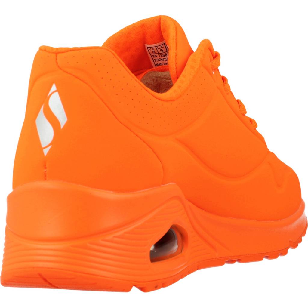 SKECHERS UNO en color NARANJA  (3)