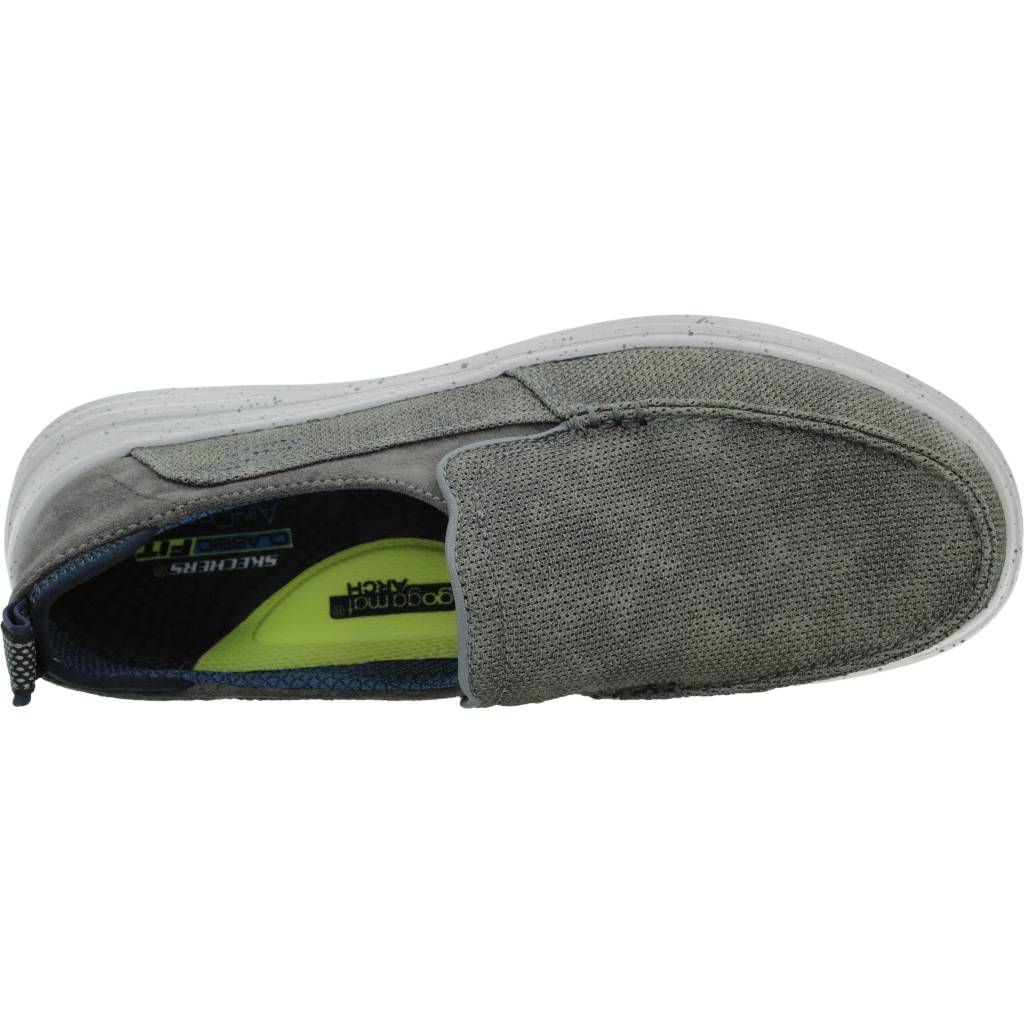 SKECHERS S en color GRIS  (7)