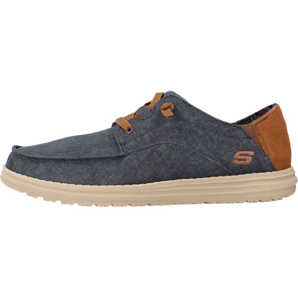 SKECHERS MELSON - MOC TOE en color AZUL  (2)