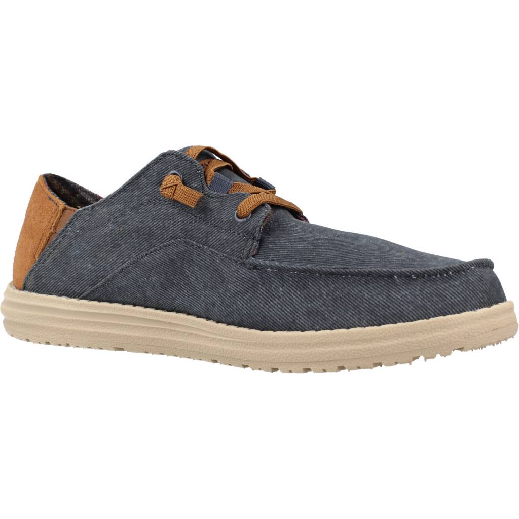 SKECHERS MELSON - MOC TOE en color AZUL  (5)