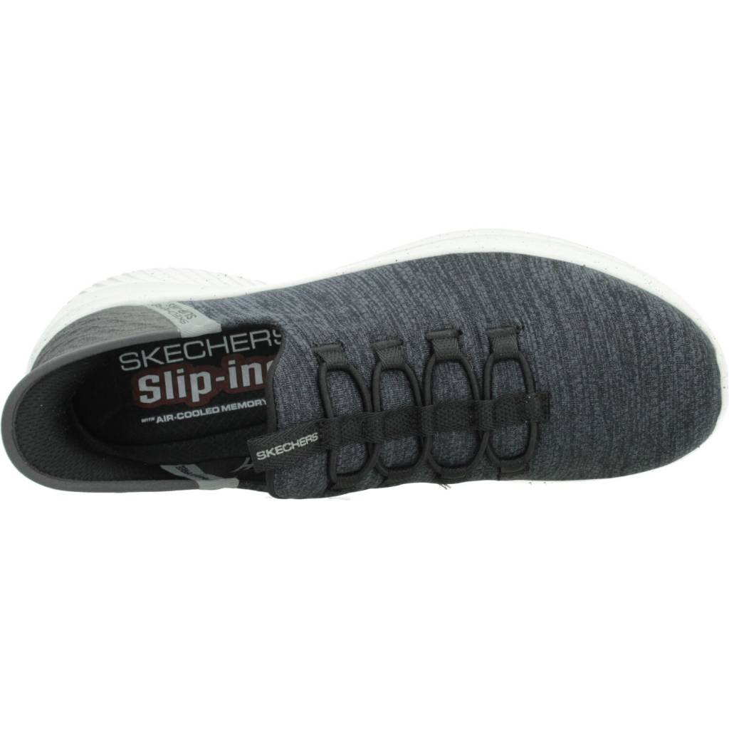 SKECHERS SLIP-INS :_SUMIT en color NEGRO  (7)