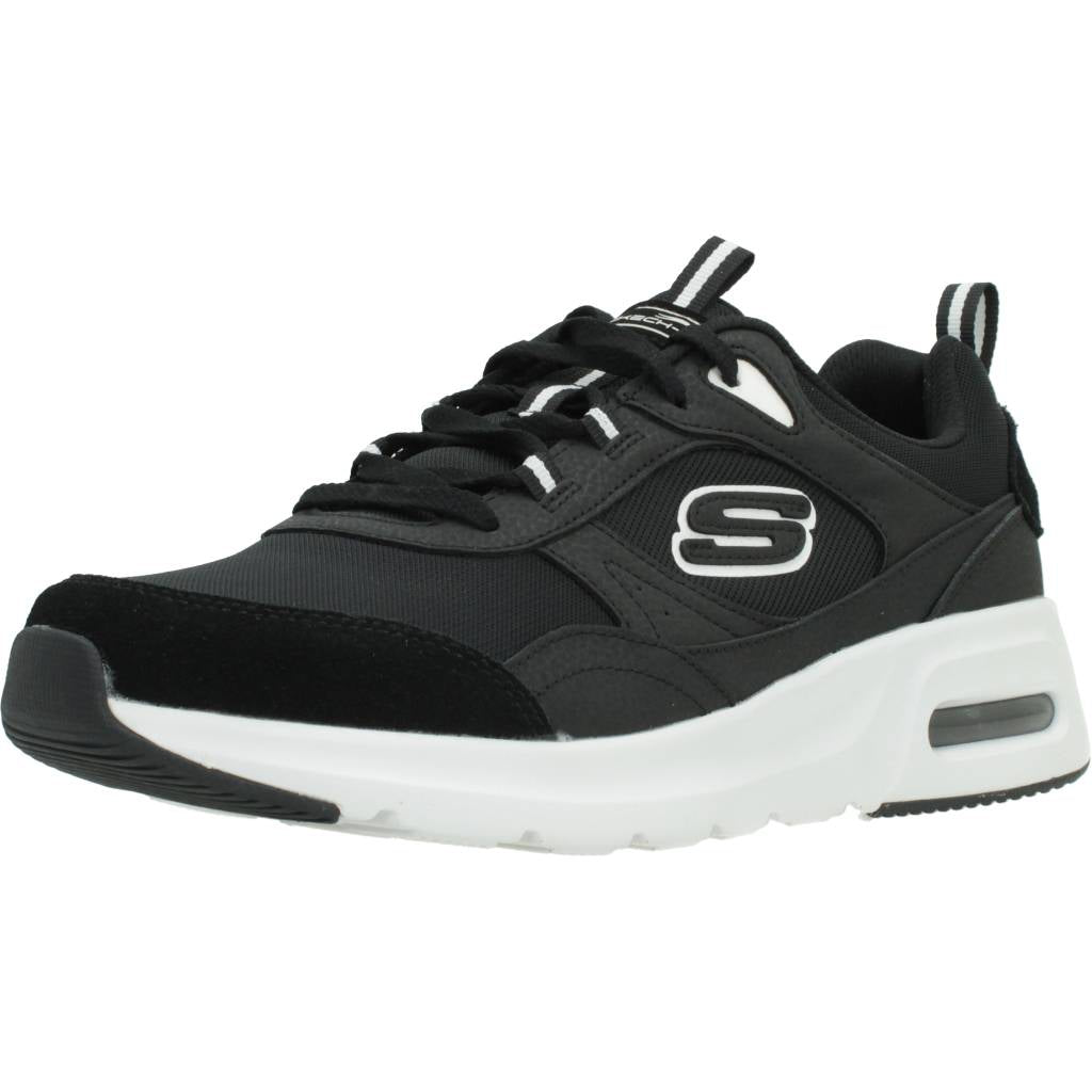 SKECHERS  SKECH-AIR COURT en color NEGRO  (1)