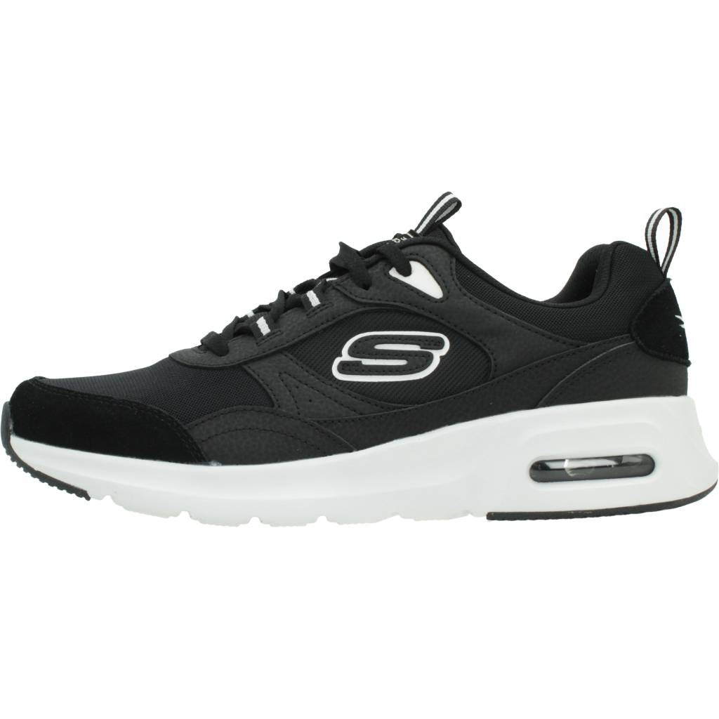 SKECHERS  SKECH-AIR COURT en color NEGRO  (2)