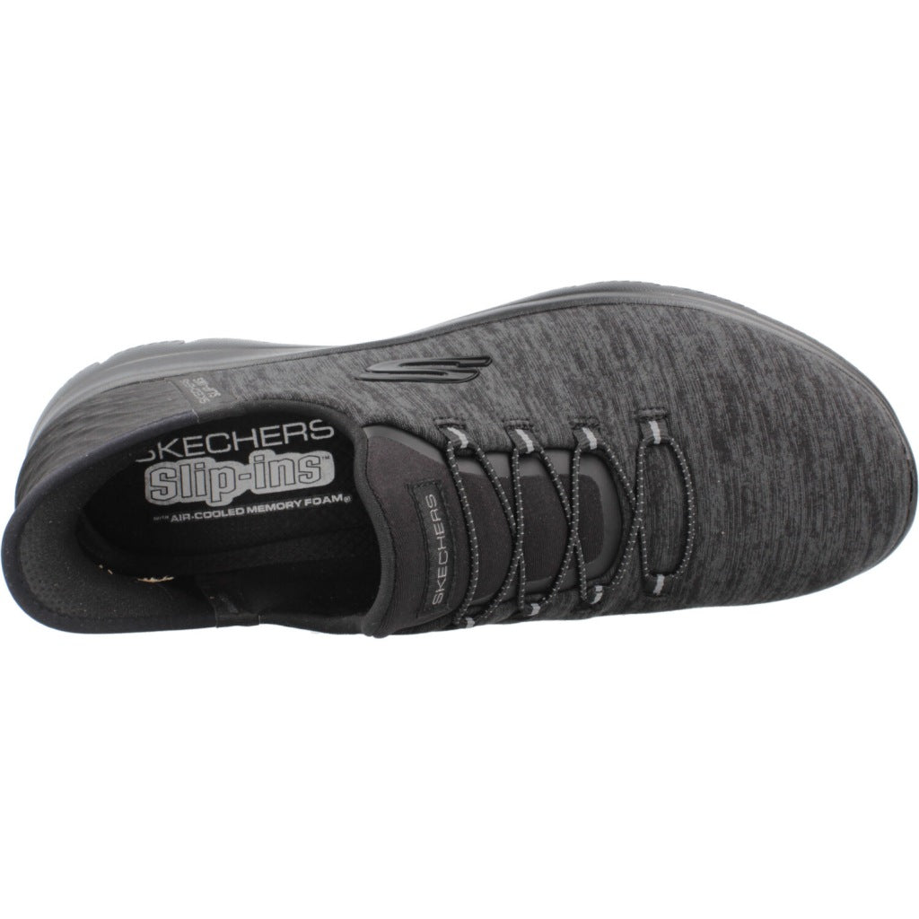 SKECHERS SLIP-INS SUMMITS- DAZZLING HAZE en color NEGRO  (7)