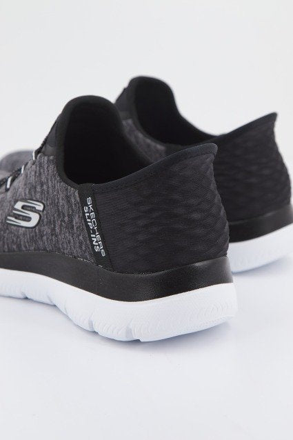 SKECHERS SLIP-INS SUMMITS- DAZZLING HAZE en color NEGRO  (3)