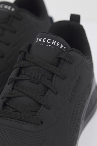 SKECHERS UNO LITE-LIGHTER ONE en color NEGRO  (4)